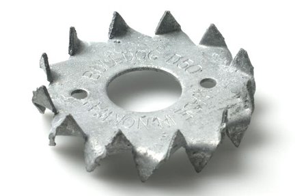 Arvid Nilsson 83333095 Tandbricka Bulldog, 2-sidig, FZV 95x33 mm, 40-pack, Infästning