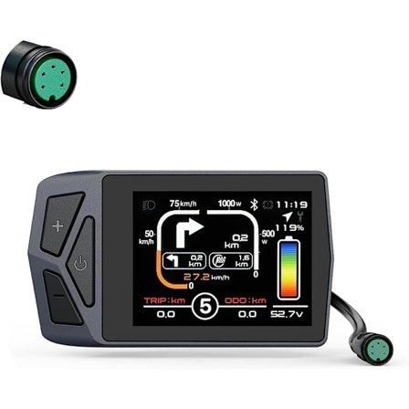 Display för Ebike: for 8Fun BBS02 BBSHD BBS01 Electric Mid Drive Kit, kompatibel med motor med UART