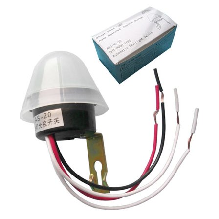 Kroppsbevegelsessensor Lysbryter Vanntett 110V til 220V for trapper, bad og kjellere