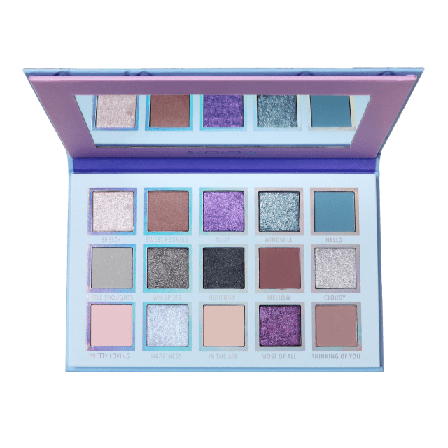 MOIRA Pretty Little Thoughts Eyeshdow Palette Ögonskuggor Unisex Flerfärgad 0.8 g (x15)