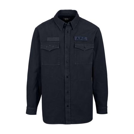 A.p.c. Shirts Blå, Herre Skjorter