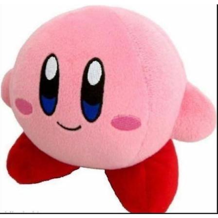 Nintendo Game Kirby Toy Pose Myk Kid Utstoppet Dukkegave
