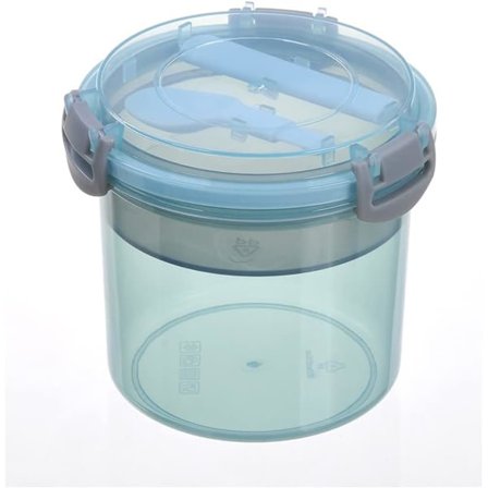 Dessertkopper, gjenbrukbare yoghurtbeger med lokk og skje