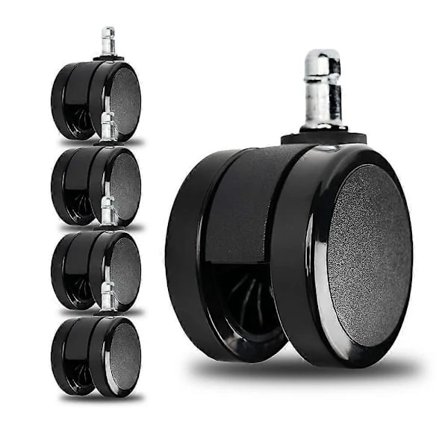 【xj】Bløde hjul til Herman Miller Aeron Embody Mirra Sayl stol, trægulv 1 sæt/5 stk