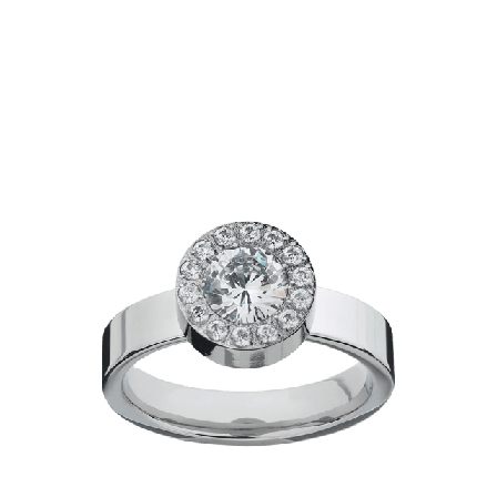 Edblad Thassos Ring Smycken & klockor Dam Grå XL 19.5