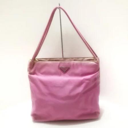 Prada Vintage Pre-owned Nylon prada-Tass , Roze , Dames , Maat: ONE Size Vintage Tassen