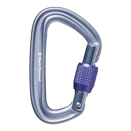 Black Diamond LiteForge Screwgate Carabiner Mountaineering equipment Grey OneSize