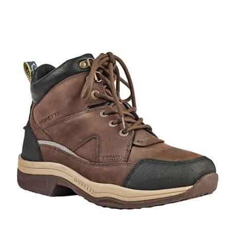 Moretta Dam/Dam Buffalo Läder Ankel Boots 5 UK Brun