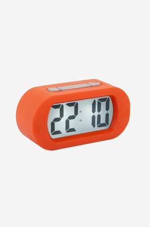 Karlsson - Väckarklocka Gummy - Orange - Väggklockor & bordsur - Från Homeroom