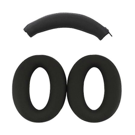 Til Sony WH-XB910N Hovedtelefon Hovedbøjle + Ørepudebetræk Sæt Silikone Beskyttelsesærme