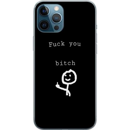 Apple iPhone 12 Pro Max Gjennomsiktig deksel F YOU B