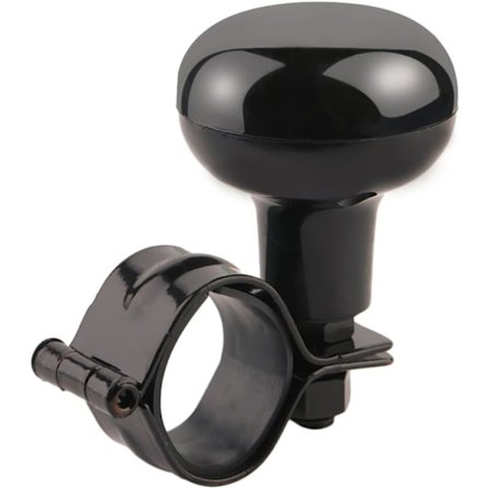 Svart rattknopp för styrning, rattknopp, extra booster-hjälp