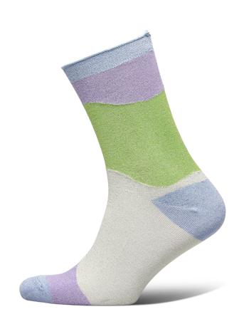 Slfvida Sock B Patterned Selected Femme
