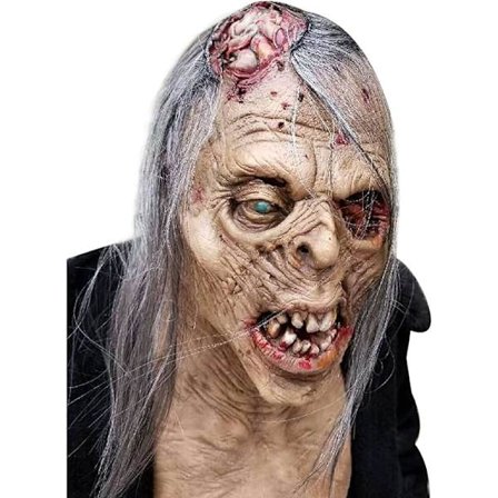 Skræk The Walking Dead Zombie Maske Skræmmende Halloween Kostume Rædsel Blodig Voksen Halloween Dekoration Rekvisitter-FF-