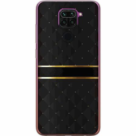Xiaomi Redmi Note 9 Mjukt Skal - Golden Stripes