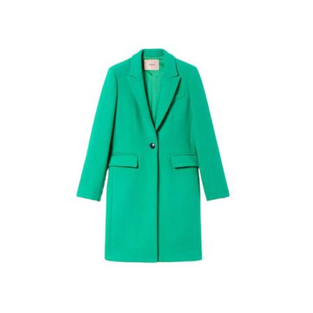 Twinset Frakke Grøn, Dame Uldfrakker