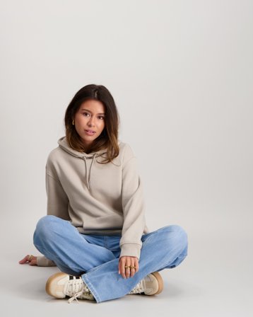 RYVLS The Core Hoodie Beige Hettegensere/Hoodies Jente - Kids Brand Store