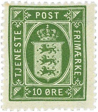 Danmark 1921 - Tjenestemærke AFA 19 - Postfrisk