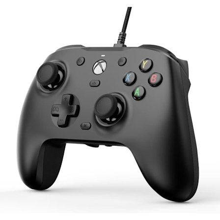 G7 Langallinen peliohjain Xbox Series X|S, Xbox One, Windows 10/11, PC-ohjainpeliohjain kartoitettavilla painikkeilla, 3,5 mm:n ääniliitin ja 2 