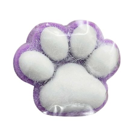 Håndlavede Taba Squishy Store Kattepote Silikone Klemmelegetøj til Stresslindring, Kattepote Kæmpe Pote Squishy Sensorisk Legetøj til Angst & 