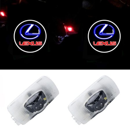 Dørprojektionslys, Lexus LS RX ES IS LX velkomstlys, 2 stk.