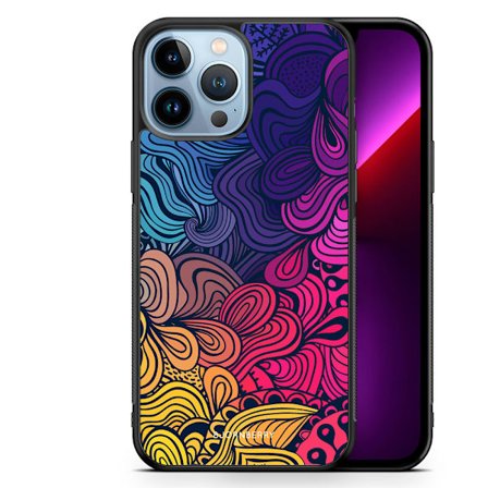 Bjornberry Skal iPhone 13 Pro Max - Retro Blommor