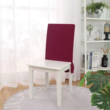 Stol Ryggstödsskydd Ryggstöd Överdrag RÖD