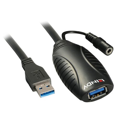 Lindy Active Extension Cable - USB-forlengelseskabel - USB til USB - 15 m