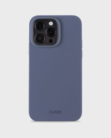 HOLDIT Silicone Case iPhone Pacific Blue 14 ProMax, Tøj & Bolig, Elektronik, Telefon & Mobiltilbehør