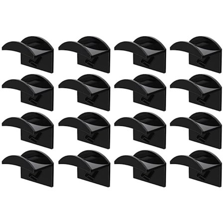 Kepshattar, självhäftande kepshållare för vägg, enkel att installera, multifunktionell kepsorganisatör, enkel att använda, ingen borrning kepshållare