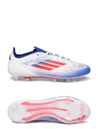 F50 Pro Football Boots Firm Ground White Adidas Performance