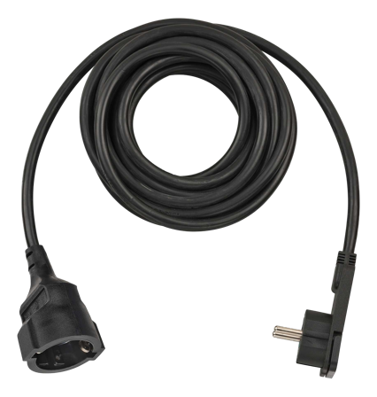 Brennenstuhl H05VV-F 3G1,5 - strømforlengelseskabel - CEE 7/4 til CEE 7/4 - 5 m