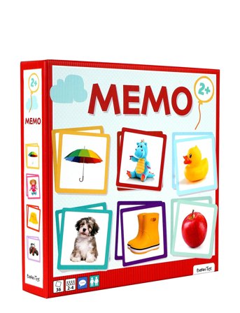 My First Memo With Pictures Patterned Barbo Toys