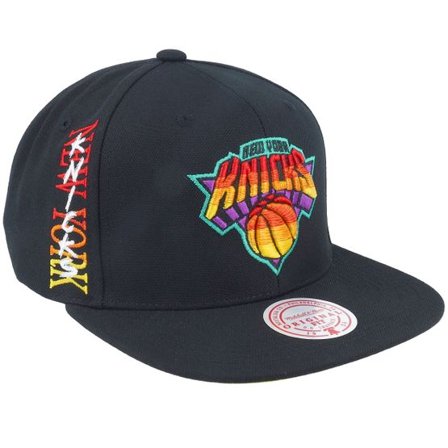 Mitchell & Ness - NBA Svart snapback Keps - New York Knicks High Grade Black Snapback @ Hatstore
