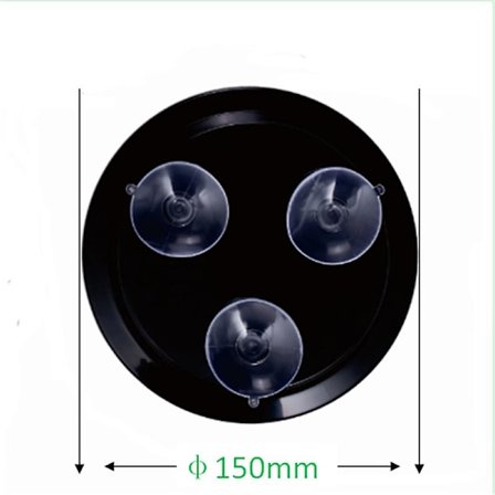 20x Förstoringsglas Konkav Spegel Bekväm Spikfri Tre-sugkopps Badrumssminkspegel