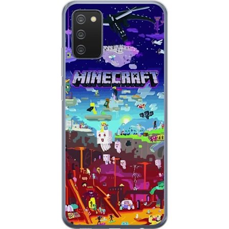 Kompatibelt Mobilskal till Samsung Samsung Galaxy A02s MineCraft