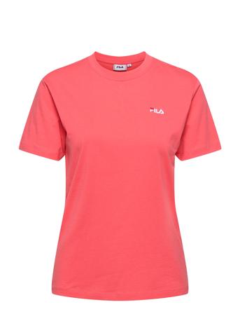 Women Eara Tee T-shirts & Tops Short-sleeved Rosa FILA*Betinget Tilbud