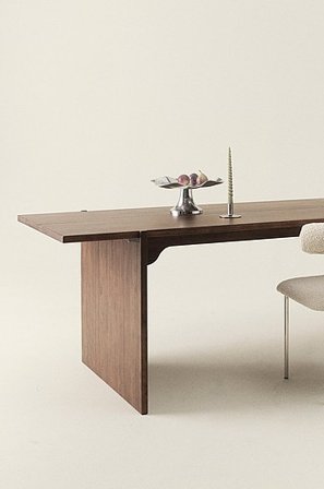 Jotex - Esstisch 84,5 x 250 Cm Dunkelbraun - TOTTORI - Kaufe Esstische bei Jotex