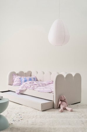 Jotex - Barneseng 90x200 Cm BEIGE - OLEMA - Kjøp Barnesenger & sprinkelsenger hos Jotex