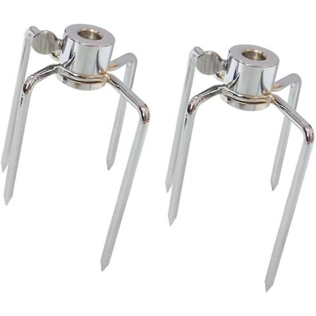 2 stk. Grill Rotary Grill Gaffel Tilbehør Grill Gaffel