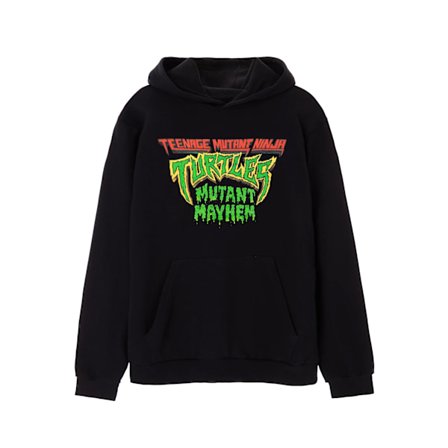 Teenage Mutant Ninja Turtles Herr Mayhem Logo Hoodie XXL Svart