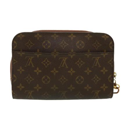 Louis Vuitton Vintage Clutches brun, Dam Vintage Väskor, Dam, Storlek: ONE SIZE