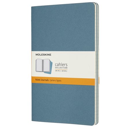 Cahier Large Notebook Brisk Blue Ruled