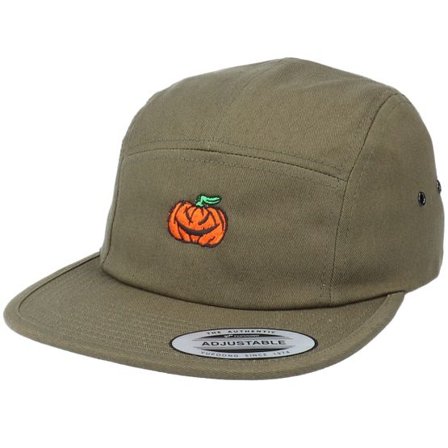 Iconic - Grön 5panel Keps - Tiny Pumpkin Olive 5-Panel @ Hatstore