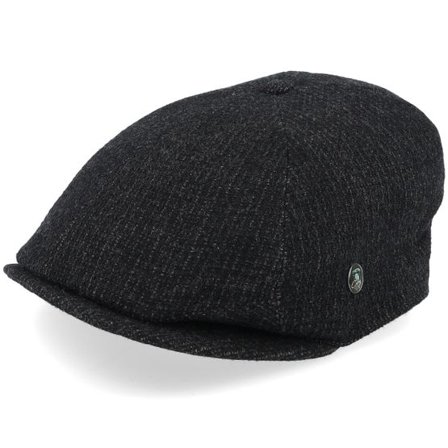 City Sport - Blå flatcap Keps - Sixpence Navy Flat Cap @ Hatstore