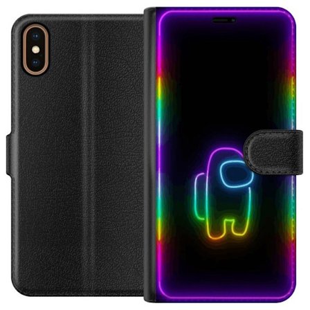 Kompatibelt Plånboksfodral till Apple Apple iPhone XS Among Us 2021