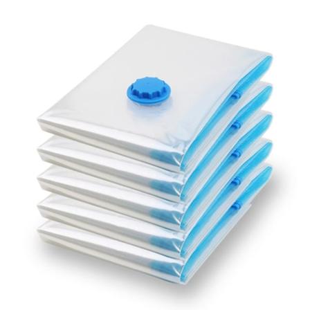 5 kpl tyhjiöpakkausta, jotka säästävät tilaa, pakatut matkat 40*50 cm