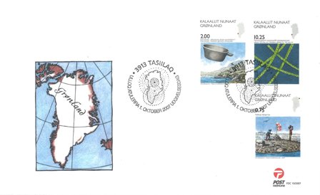 Grønland - Videnskab III - Førstedagskuvert