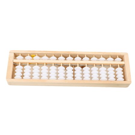 Bærbar japansk kuleramme for aritmetisk trening, pedagogisk trekuleramme med lett vekt og lett å bære funksjoner, perle aritmetisk praksis