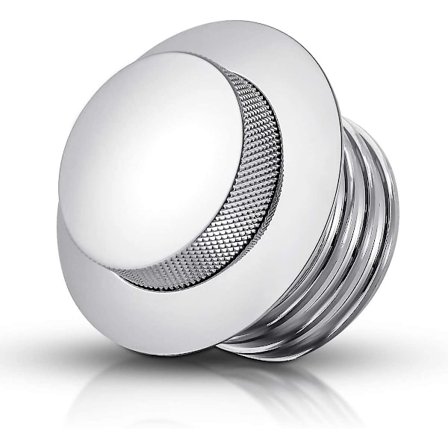 Sølv drivstofftanklokk for Harley Davidson 1982-2018 drivstofftanklokk 82-2018 for Harley Glide Sport